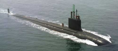 Den amerikanske ubåd USS Virginia