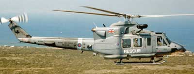 Bell 412EP Griffon HAR.2 helikopter fra det britiske luftvben