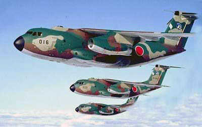 Kawasaki C-1 transportfly fra det japanske luftvben