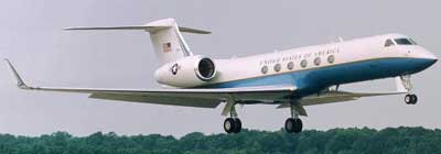 C-37A Gulfstream V fra det amerikanske luftvben