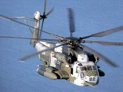 CH-53E Super Stallion transporthelikopter fra det amerikanske marinekorps