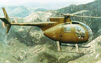 Hughes OH-6 Cayuse fra den amerikanske hr