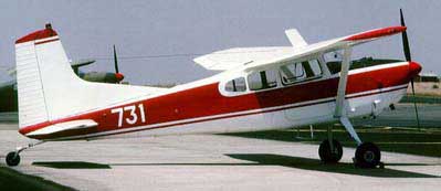 Cessna 185 fra det sydafrikanske luftvben