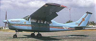 Cessna T210G Turbo Centurion fra det filippinske luftvben