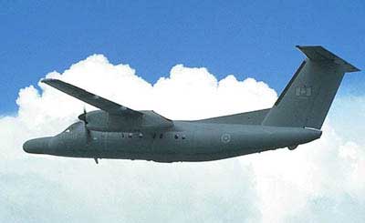 Dash 8 fly fra det canadiske luftvåben