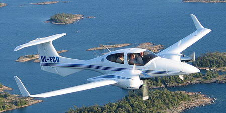 Diamond DA42 fly