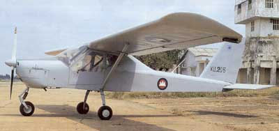 Tecnam PA-92 Echo fra Cambodias luftvben