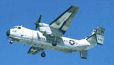 C-2 Greyhound transportfly fra den amerikanske flåde