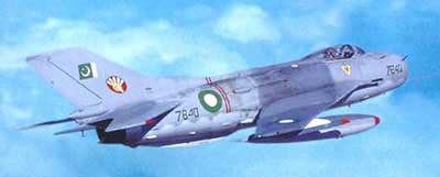Shenyang F-6 fra det pakistanske luftvben