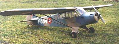 Piper PA-18 Super Cub fra det danske flyvevben