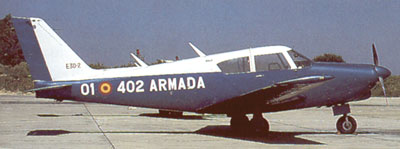 Piper pA-24-260 Comanche fra den spanske flde