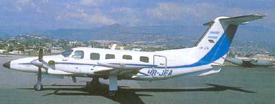 Piper PA-42 Cheyenne fra Honduras luftvben