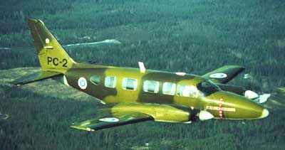 Piper PA-31 Chieftain fra det finske luftvben