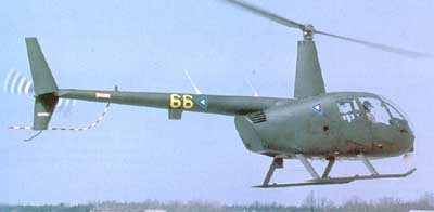 R44 helikopter fra det estiske luftvben