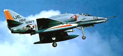 A-4 Skyhawk fra den amerikanske flde