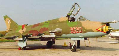 Su-22M4 Fitter-G fra det polske luftvben