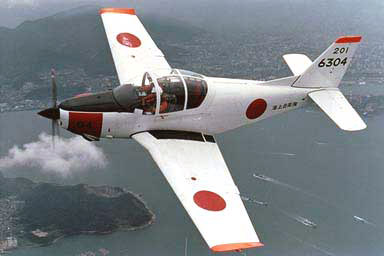 Fuji T-5 trningsfly fra den japanske flde