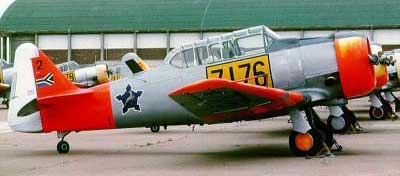 T-6 Texan fra det sydafrikanske luftvben
