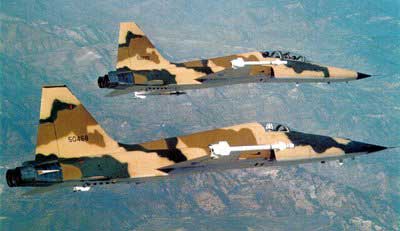 F-5E og F-5F fra det thailandske luftvben