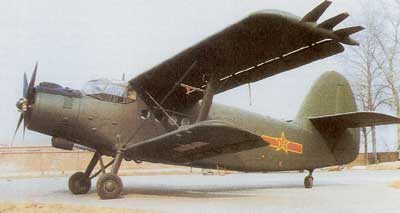 Y-5 transportfly fra det kinesiske luftvben