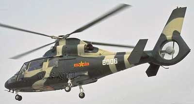 Z-9B helikopter fra Kinas befrielseshr
