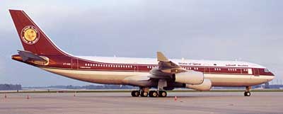 Airbus A340 fra Qatar