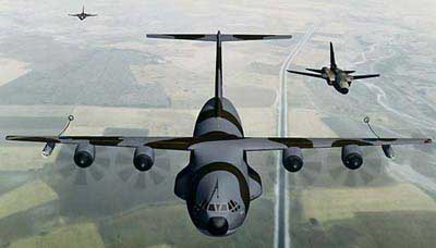 Tegning af A400M