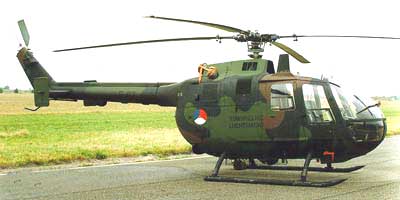 Bo 105 fra det hollandske luftvben
