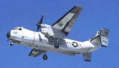 C-2 Greyhound fra den amerikanske flde