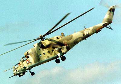 Mil Mi-24 Hind fra den polske hr