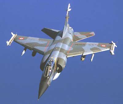 Mirage F1C jagerfly fra det franske luftvben