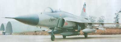 Model af Chengdu Super 7 kampfly