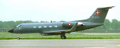 Gulfstream III fra Danmarks Flyvevben