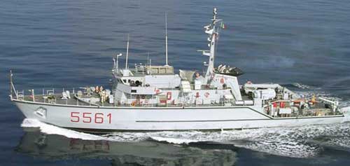 Den italienske minestryger Rimini