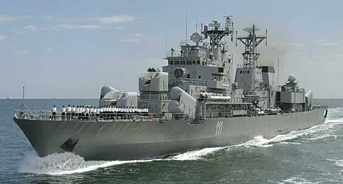 Den rumnske destroyer Marasesti