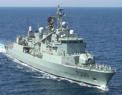 Den portugisiske fregat Vasco da Gama