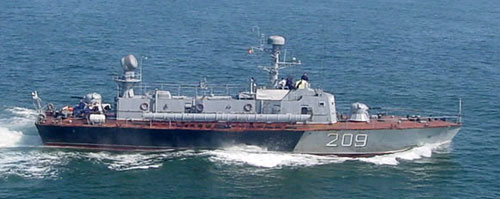 Den rumnske torpedobd Vulcanul