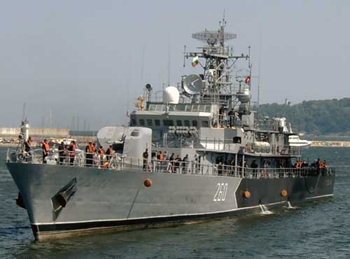 Dn rumnske fregat Admiral Petre Barbunranu