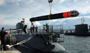 Tysk torpedo af typen Seehecht
