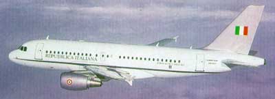 Aisbus A319 fra det italienske luftvåben