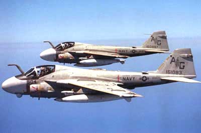 A-6E Intruder fra den amerikanske flde