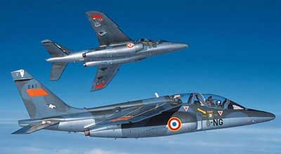 2 franske Alpha Jet fra EC 02.008 2 franske Alpha Jet fra EC 02.008