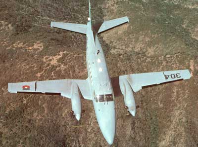 Beech 99 fra det chilenske luftvben