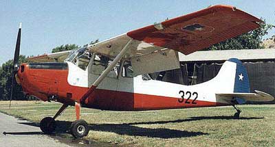 Cessna O-1 Bird Dog fra Chile