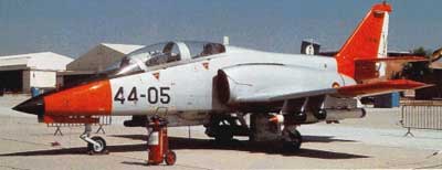 CASA C-101 Aviojet fra det spanske luftvben