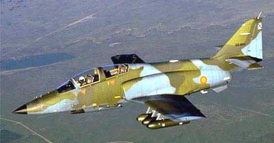 CASA C-101 Aviojet fra det spanske luftvben