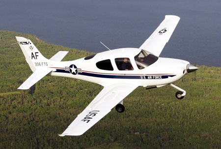 Cirrus T-53A træningsfly fra det amerikanske luftvåben Cirrus T-53A træningsfly fra det amerikanske luftvåben