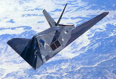 F-117A kampfly fra det amerikanske luftvåben