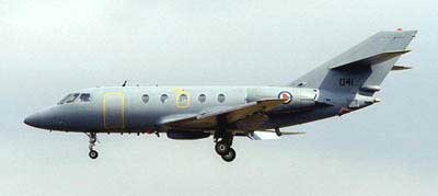 Falcon 20 fra det norske luftvåben Falcon 20 fra det norske luftvåben
