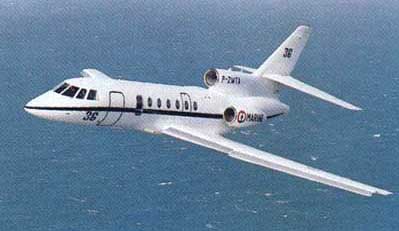 Falcon 50 fra den franske flde